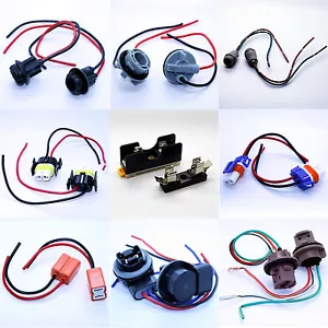 ALLE LAMPENFASSUNG Fassung T5 T10 HB3 HB4 H4 H7 H8 H11 7440 7443 Stecker Kabel - Bild 1 von 31