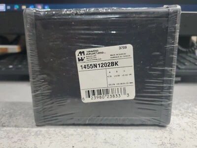 EXTRUDED 封闭黑色 - 1455N1202BK,全新密封  — 第 1/4 张图片