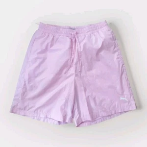 PUMA Glanz Shorts S rosa Sportshorts Freizeitshorts Badehose Vintage Fitness Gym - Bild 1 von 24