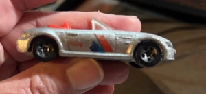 Hot Wheels 1997 First Editions #518 6/12 BMW M Roadster Silver 5-SP 1/64 Loose - Picture 1 of 6
