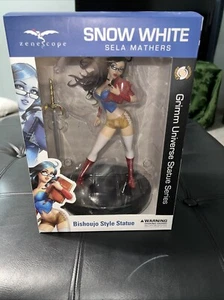 Zenescope Grimm Fairy Tales Snow White Sela Mathers Bishoujo Style Statue NIB - Picture 1 of 7