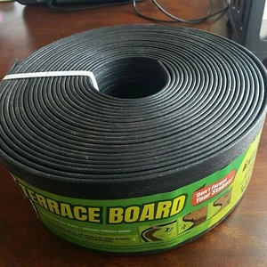 Black Landscape Lawn Edging With Stakes 5 in. x 40 ft. Garden Edge Terrace Board - Picture 1 of 12