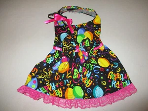 S Dog dress[birthday] cotton handmade - Picture 1 of 2