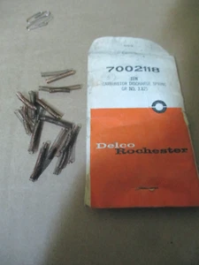 10 NOS GM Rochester Delco 7002118 Carburetor Discharge Spring GR 3.825 - Picture 1 of 1