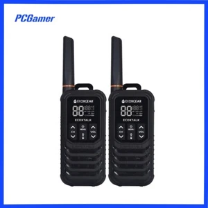 ECOXTALK EXG200 2-Watt IP67 Handheld UHF Radio Twin Pack (13km) - Picture 1 of 7