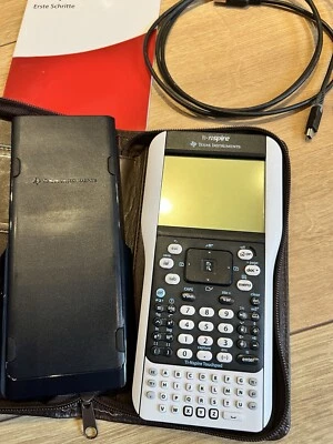Texas Instruments TI-NspireTaschenrechner Grafik inkl. Lederhülle, Handbuch  - Bild 1 von 2