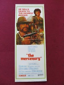 THE MERCENARY US INSERT (14"x 36") POSTER FRANCO NERO TONY MUSANTE 1969 - Picture 1 of 4