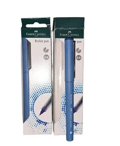Faber-Castell Roller Pen Blue (pack of 4) - Picture 1 of 2