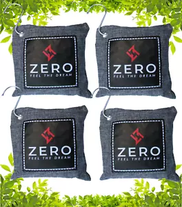4 x 200g Purify charcoal Bags Fragrance Free, Safe Odour Removal Neutraliser - Picture 1 of 12