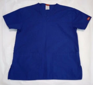 Dickies blaues Peeling-Top für Damen XS Medizinische Zahnarzthelferin Krankenschwester Arbeitskappetire - Bild 1 von 7