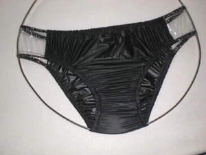 NEU TRANSPARENT ULTRA SOFT PVC TANGA SLIP BRIEF 2XL - 3XL - Picture 1 of 4