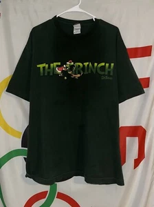 Camiseta De Colección El Grinch Para Hombres XL Verde Max Dr Seuss Navidad Vacaciones Película - Imagen 1 de 7