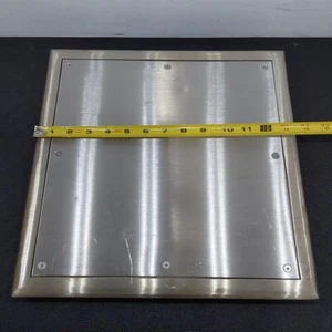 Jay R. Smith Mfg. Co 6377 A Nickel Bronze Square 13 3/4" x 13 3/4" - Bild 1 von 7