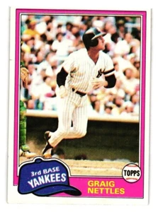 1981 Topps - #365 Graig Nettles - Foto 1 di 2