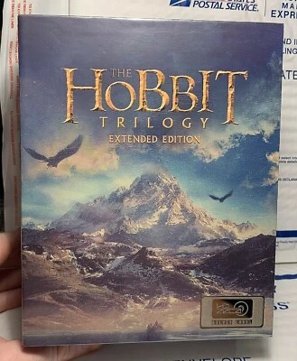 NEW THE HOBBIT TRILOGY 4K UHD  3 STEELBOOK BOXSET! HDZETA! SEALED +PLZ READ Foto 1 de 4