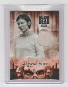 WALKING DEAD HUNTERS & THE HUNTED LAUREN COHAN/MAGGIE RELIC CARD  #/99!  