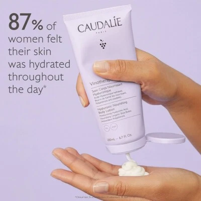¡¡NUEVO!! Loción corporal hialurónica nutritiva Caudalie vinoterapeuta 6,7 OZ Foto 1 de 3