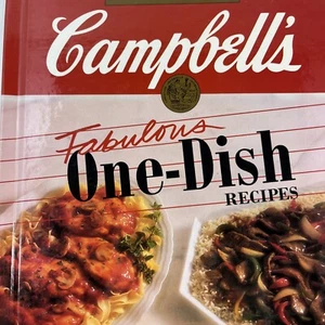 Campbells Fabulous One Dish Recipes Cookbook Hardcover - Picture 1 of 7