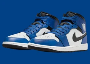 Nike Air Jordan 1 Mid ‘Game Royal' Blue Men’s Size US 14 Casual Sneakers New✅ - Picture 1 of 8