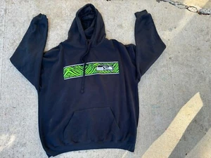 Felpa con cappuccio e zip Seattle Seahawks NFL uomo XLarge usata in ottime condizioni - Foto 1 di 5