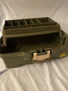 Plano 6201 One Tray Tackle Box Bait Storage Extending Cantilever tray Design - Picture 1 of 11
