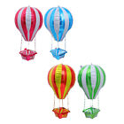 Heißluftballon 4er Set Folienballons für Partydekoration