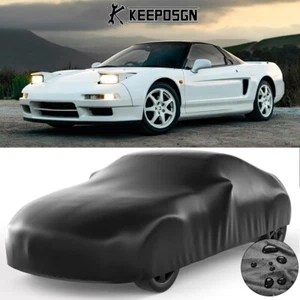 For HONDA NSX NSX-R Full Car Cover Waterproof Stretch Satin Outdoor All Weather - Picture 1 of 17
