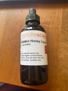 Candle Science - 4 oz. Golden Honey liquid dye for candles - Picture 1 of 3