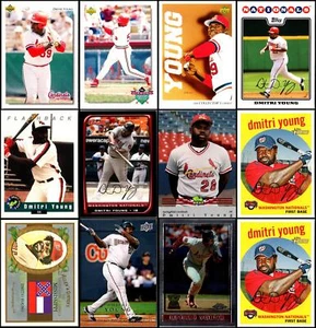 Dmitri Young (51) Card Lot - RARE TREASURE - Picture 1 of 10