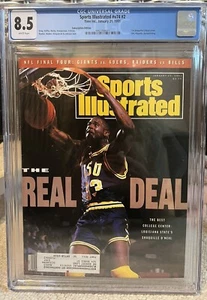 CGC 8.5 Sports Illustrated Shaquille O'Neal LSU RC Cover January 21 1991 - Picture 1 of 3