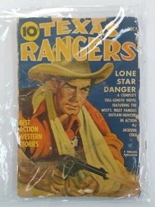 TEXAS RANGERS DEC 1940-HERO PULP FEATURES. G - Picture 1 of 2