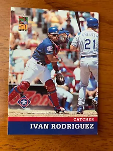 2001 Topps 50 Years Postopia Card #15 Of 18 Ivan Rodriguez - Picture 1 of 2