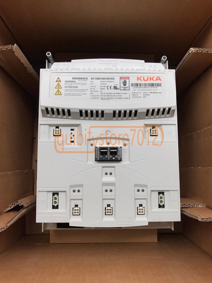 ONE NEW KUKA robot power supply 00-198-260 KPP 600-20-1x40 ECMAP1D3404BE531 - Image 1 of 1
