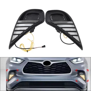 Luce diurna indicatore di direzione fendinebbia per Toyota Highlander 2020-2023 - Foto 1 di 18