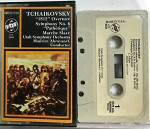 Tchaikovsky: 1812 Overture Symphony No. 6 Pathetique (Cassette Tape) *Very Good* - Picture 1 of 2