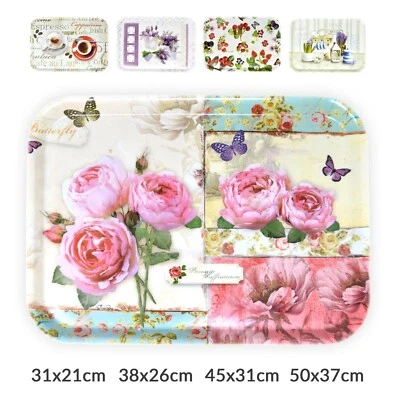 Melamine Tray Italian Design Serving Tray Mediterranean Serving Platter Many Sizes - Image 1 of 4