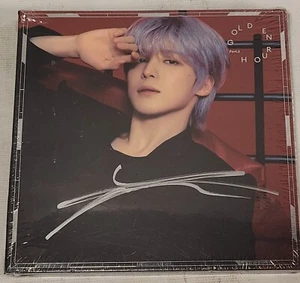 Álbum Ateez Golden Hour: Parte 2 Yunho Autografiado Firmado Digipack - Imagen 1 de 6