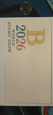 World Stamp Show Boston 2026 Cachet on Vintage 1957 Envelope, Original Gum - Image 1 of 3