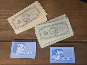 MB Games Operation: The Simpsons Edition 2005 Cards And Money Spares 144 - Picture 1 of 1