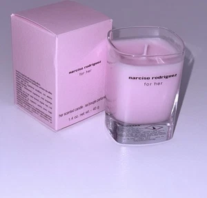 Narciso Rodriguez For Her Duftkerze Brandneu 40g Bougie Candle Parfume - Bild 1 von 22