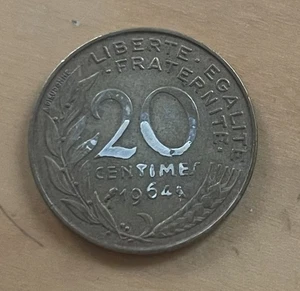 20 Centimes - 1964 - Münze -  Frankreich - Bild 1 von 2