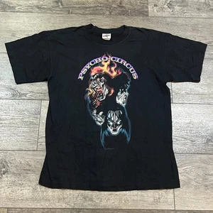 RARO! Camiseta vintage 1998 Cronies negra KISS Psycho Circus - talla grande para hombre - Imagen 1 de 8