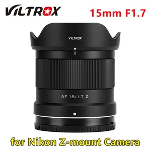 Viltrox 15mm F1.7 AF Auto Focus Wide Angle Prime Lens for Nikon Z-mount Cameras - Picture 1 of 11