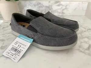 NWT Mens Reef Cushion Matey Lava Rock Mens Size 11 Slip on Shoes - Picture 1 of 8