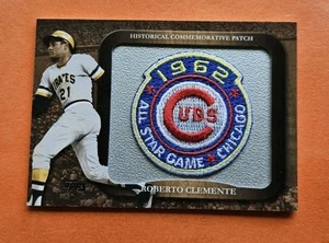 Roberto Clemente, Patch Leggende Commemorative Topps 2009 LPR-26, Pirati - Foto 1 di 2