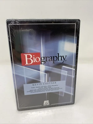 Kevin Costner Biography (DVD 2006, AE Store Exclusive) NEW SEALED FREE SHIPPING! - Image 1 of 4