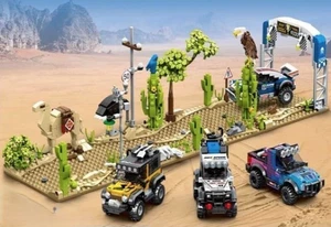 SEMBO - Desert Rally Series - 4 Building Block Sets - Picture 1 of 11
