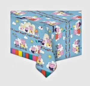Peppa Pig Table Cover Birthday Party Tablecloth - Picture 1 of 2