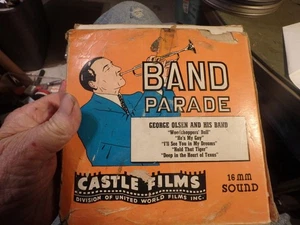 3V -Vintage CASTLE 16mm Film- BAND Parade- George Olsen & Band #B5 - Bild 1 von 1