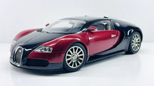 Autoart 1/18 70906 BUGATTI EB 16.4 VEYRON (COCHE DE PRODUCCIÓN) (NEGRO/ROJO) NUEVO EN CAJA - Imagen 1 de 19